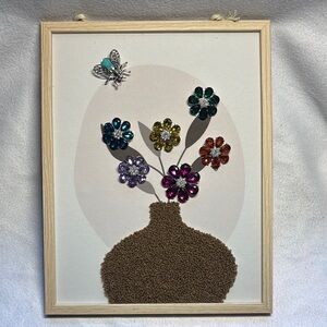 Colorful Floral Wall Art Decor